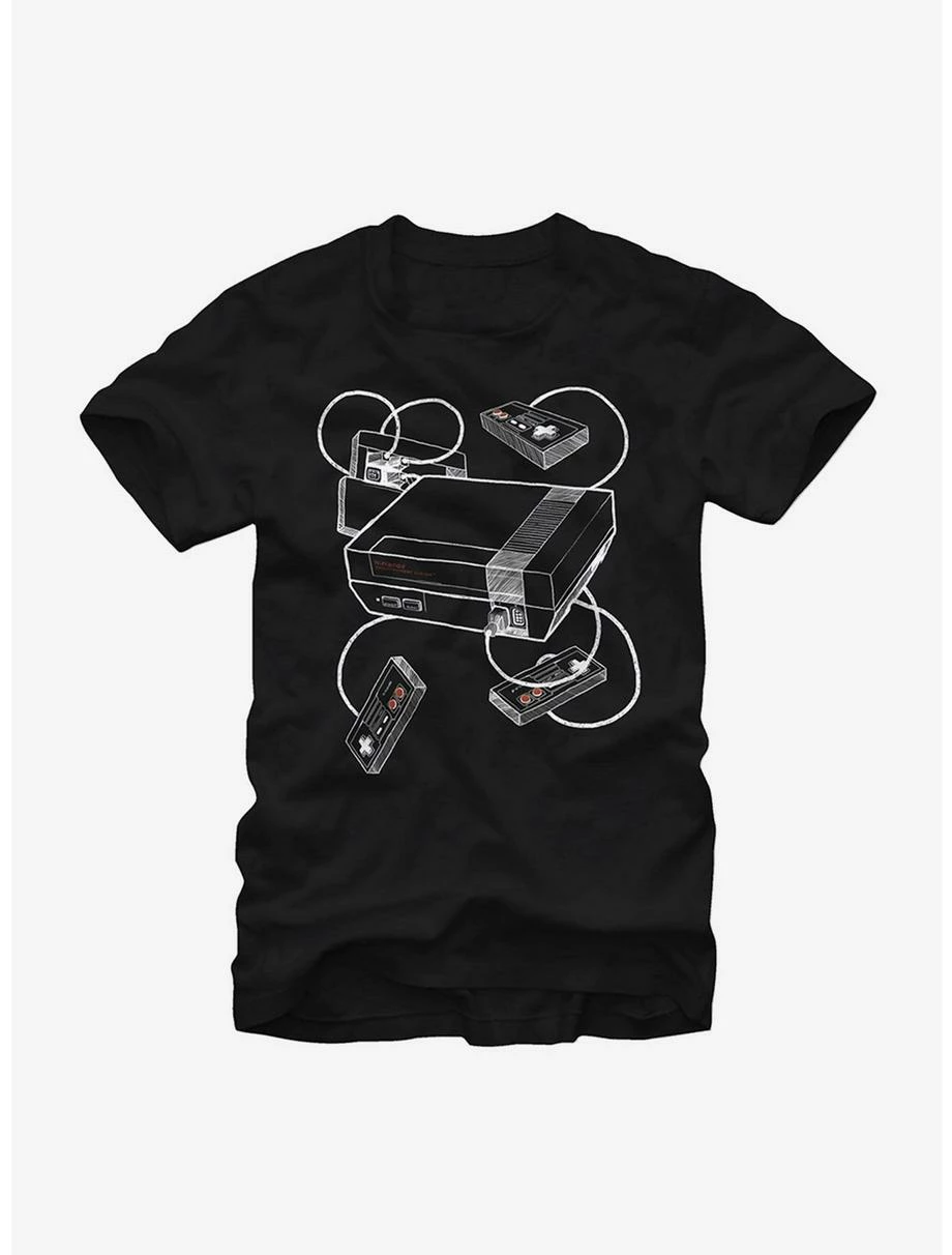 Nintendo Classic Console T-Shirt 1 Nintendo Classic Console T-Shirt