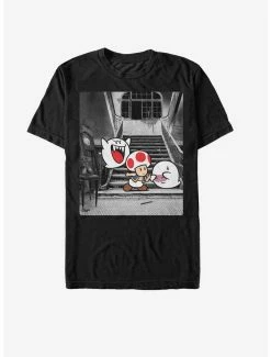 Nintendo Super Mario Toad Meets A Boo T-Shirt