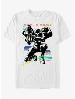 Nintendo Samus Aran Neon T-Shirt