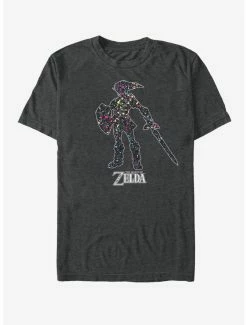 Nintendo The Legend Of Zelda Splattered Link T-Shirt
