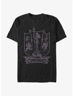Disney Pixar Onward Charcoal Ian Badge T-Shirt