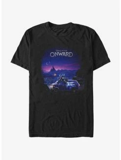 Disney Pixar Onward Poster Knockout T-Shirt