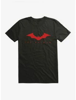 DC Comics The Batman Solid Bat Logo T-Shirt