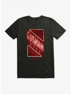 DC Comics The Batman Gotham City Neon Sign T-Shirt