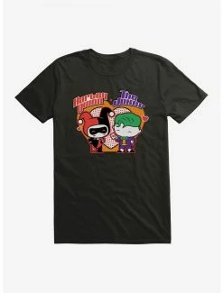 DC Comics Batman Chibi Harley Quinn And The Joker T-Shirt