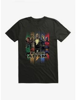 DC Comics Black Adam Team Panels T-Shirt
