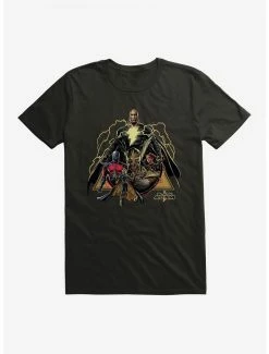 DC Comics Black Adam J.S.A. Lightning T-Shirt