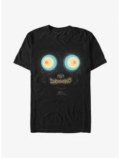 Over The Garden Wall Black Dog Big Face T-Shirt