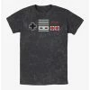 Nintendo Nes Controller Mineral Wash T-Shirt