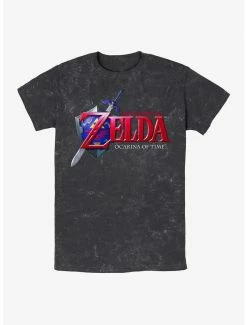 Nintendo The Legend Of Zelda: Ocarina Of Time Mineral Wash T-Shirt