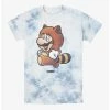 Nintendo Super Mario Bros. Tanooki Mario Tie-Dye T-Shirt