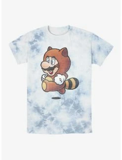 Nintendo Super Mario Bros. Tanooki Mario Tie-Dye T-Shirt
